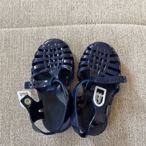 Navy Blue Kids Jelly Sandals - Meduse